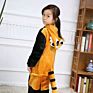 Kids Sibling Matching Sleepwear Coral Fleece Cartoon Sleepwear for Kids