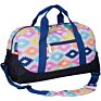 Ladies Modern Novel Design Strap Beach Gym Bag Full Embossed Duffle Bag Pattern Logo