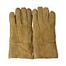 Leather Men Keeping Worm Gloves inside Wool Lining Thickened Sheepskin Fur Leather Glove