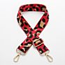 Leopard Print Pattern Adjustable Replaceable Webbing Shoulder Strap