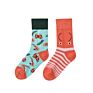 Live Show #11 Personality Mismatched Ab Cotton Kids Happy Socks