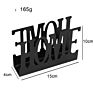 Logo Decor Tools Tissue Dispenser Storage Case Table Decoration Home Party Creative Iron Napkin Rack