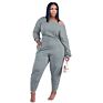 Lowest Price Solid Color off Shoulder Loose One Piece Jumpsuits Fall Jumpsuits Long Sleeve Jumpsuit for Women