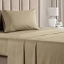 Luxury Hotel Bed Sheet 1800 Microfiber Bedding Set 4 Pice Set