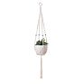 Macrame Plant Hanger Beaded Balcony Wall Decorations Indoor Macrame Plant Hanger Decor Plant Hanger
