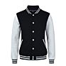 Men Unisex Button down College Letterman Bomber Jackets Baseball Varsity Jacket