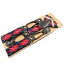 Men's Button End Suspenders 3.5*125Cm Y-Back Adjustable Elastic Tuxedo Suspenders