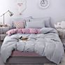 Minimalist Business Style Men's Bedding Moisture Absorption Bed Sheet Duvet Covers