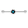 Mix Styles 50Pcs Surgical Steel Industrial Barbell 14G Earrings Tragus Piercing Cartilage 38Mm 1&1/2 Inch Long Bar Body Jewelry