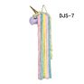 Moonson Unicorn Hair Bow Holder for Girls Wall Hanging Decor and Baby Hair Clip Hanger Organizer, Rainbow Unicorn