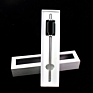 Natural Energy Amethyst Reusable Healing Crystal Straw Agitator Energy Stone Natural Crystal Hexagonal 304 Stainless Steel Straw