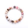 Natural Gemstone Bangles Healing Stone Beads Bracelets for Women Jewelry Pulsera Mujeres