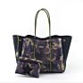 Neoprene Beach Tote Bag Women Shopping Bag Light and Soft Fabric Extra Large Capacity Eco-Friendly Single Shoulder Bag