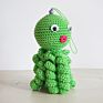 Novelty Gift Crochet Toy Handmade Stuffed Animal Octopus Little Baby Crochet Animal Toy
