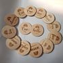 Nursery Milestone Card Set Pregnancy Milestone Laser Cut Wooden Baby Nursery Decor