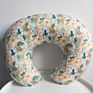 Nursing Pillow for Breastfeeding 100% Cotton Comfortable Newborn Baby Support Feeding Cushion Portable for Travel