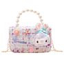 Outdoor Children's Pu Crossbody Kid Babies Handbags Girls Casual Designer Purse Bags