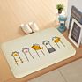 Personalized Cat Paw Print Kitchen Anti-Skid Door Mat