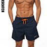 Plain Color Beach Short for Men Navy Beach Shorts