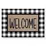 Please Remove Your Shoes Brown Black Text Home Welcome Door Mat