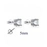 Popular Screw Back Stud Earrings for Men and Women