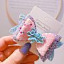 Princess for Girls Bling Glitter Hair Clip Angel Wings Little Girl Headdress Princess Baby Unicorn Hairgrips