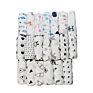 Print Small Baby Swaddle Organic Bamboo Cotton Muslin Blanket Wraps