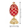 Qifu Small Jewelry Box Enamel Painting Variety of Styles Metal Jewelry Box