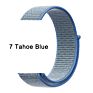 Qiman Nylon Iwatch Band Replacement Strap Nylon Loop Watch Band for Apple Watch Fabric Nylon Strap for Iwatch 7/6/5