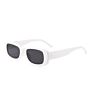 Rectangle Clear Shades Smart Unisex Uv400 Retro Steampunk Luxury Sunglasses