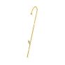Rhinestone Earring Simple Pearl Crystal Gold Hypoallergenic Piercing Cuff Wrap Ear Wrap Crawler Hook Earrings