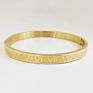 Roman Numeral 316L Stainless Steel Bangle Bracelet for Men Women