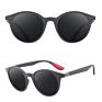 round Frame Sun Driving Glasses Polarized Sunglasses