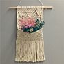 S02299 Customized Tapestry Boho Chic Bohemian Wall Hanging Tapestry Shelf Macrame Tapestry for Home Arc Decor