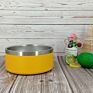 Sell Dog Food Bowl Double Wall Pet Food Feeding Stainless Steel Dog Bowl Anti-Slip Power Coated 9 Color in Stock