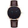 Sell Minimalist Design Men's Leisure Business Stock Watch Men's Couple Watch Ultra-Thin Quartz Simple Watch