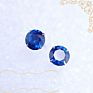 Small Popular Color Birthstone Fine Jewelry 925 Sterling Silver Bling Stud Zircon Cz Earrings