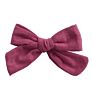 Soft Cotton Linen Fabric Bow Hair Clips Schoolgirl Sailor Bow Clips Baby Girls Hair Accessories