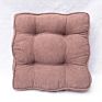 Solid Square Seat Cushion, Polyester Pillow Seat Corduroy Chair Pad Tatami Floor Cushion for Living Room