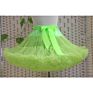 Special Polyester Knitted Breathable Sweet Solid Color Chiffon Girl Skirt