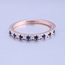 Square Zircon Engagement Rings 925 Sterling Silver Cz Diamond Ring for Women