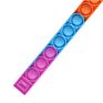 Stress Set Silicone Sj Rainbow Sensory Fun Kid Band Pulseira Watch Wristband Pulsera Push Bubble Pop Fidget Toy Bracelet