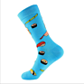 Style Cotton Tube Socks Creative Cotton Socks Men Socks