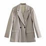 Suits Office Formal Blazers Cardigan Jacket Ladies Solid Color Women Blazer
