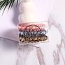 Telephone Line Hair Ring Girl's Cord for Spiraled Wrist Coil Elastic Hair Bands Ties