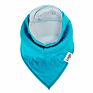 Unisex 8-Pack Gift Set 100% Organic Cotton Plain Color Triangle Absorbent Baby Bandana Drool Teething Bibs