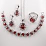 Wedding Necklace Jewelry Sets Bridal Earrings and Necklaces Set