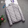 Windproof Puffer Quilted Coat Army Green Light down Jacket Men Man