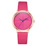 Wj-8372 White Ladies Leather Band Quartz Watch