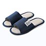 Women Men Bedroom Slippers Colorful Home Furnishing Flax Slippers